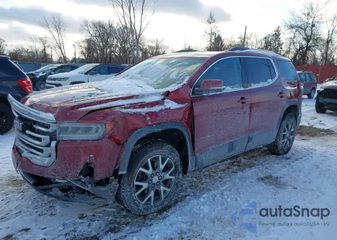 2021 GMC Acadia Fwd Sle from USA, damaged, VIN 1GKKNKLS2MZ137921